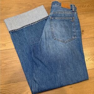 Madewell Super Wide-Leg Jeans Fannin Wash 28